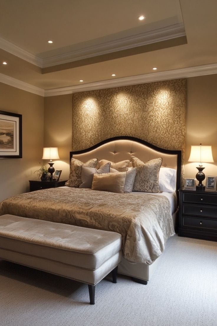 simple luxury bed